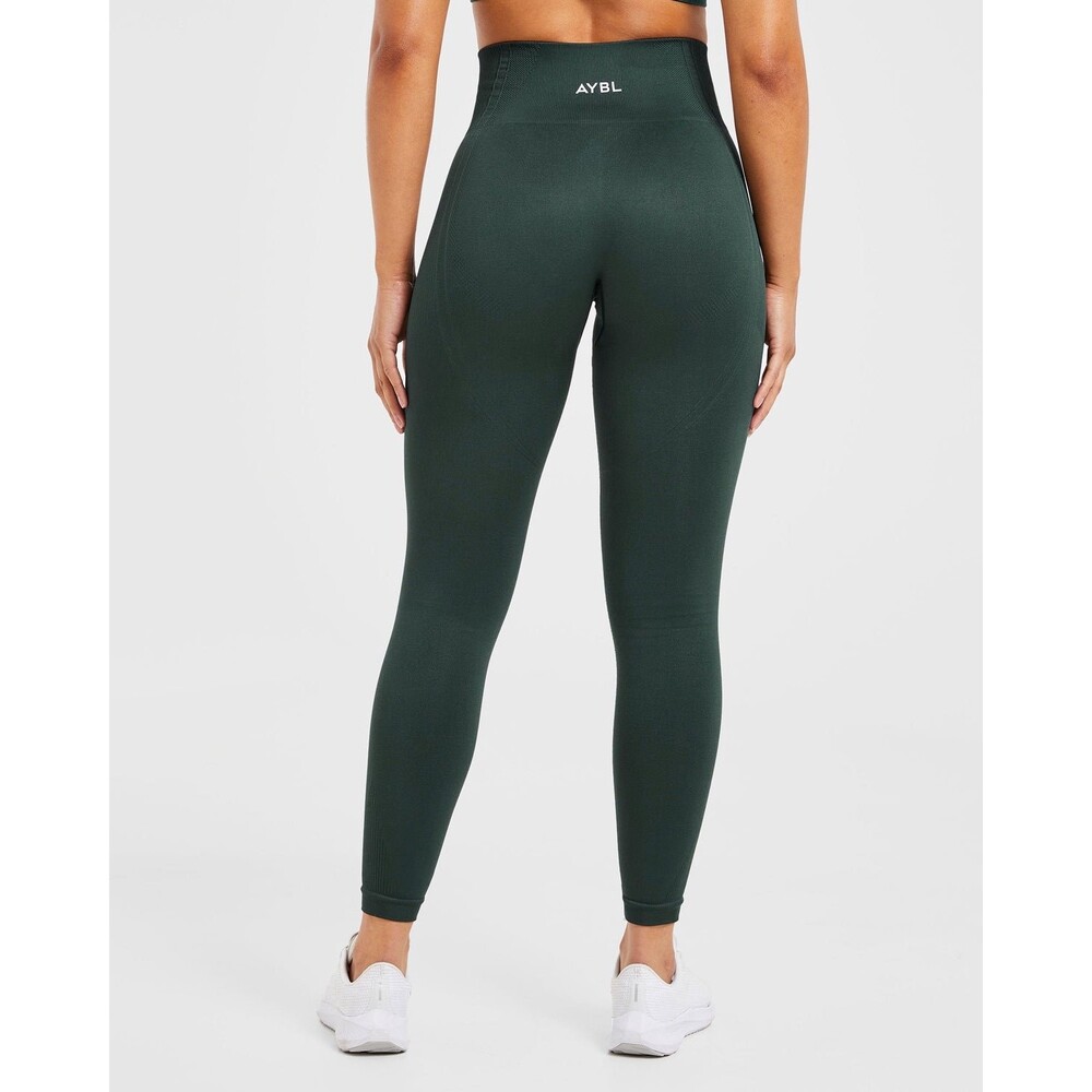 AYBL Balance V3 Seamless Leggings Dark Green - Picture 2 of 9
